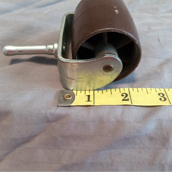 Set of 4 Heavy Duty Bed Frame Casters / Furniture Casters with 2 support posts - Picture 10 of 15